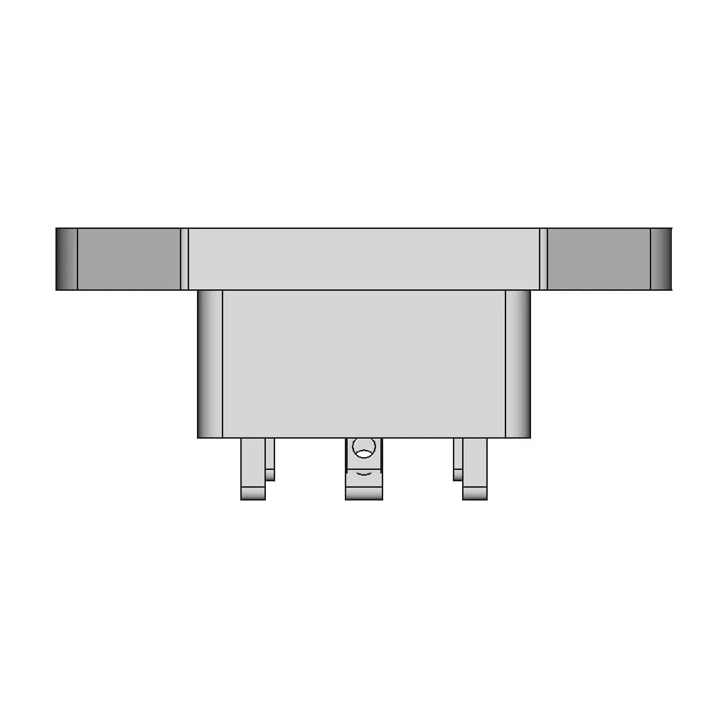 3 Pin Connector C14 Connector 15A 1 | CAD Model for Energy Systems_90_0_degree_snapshot