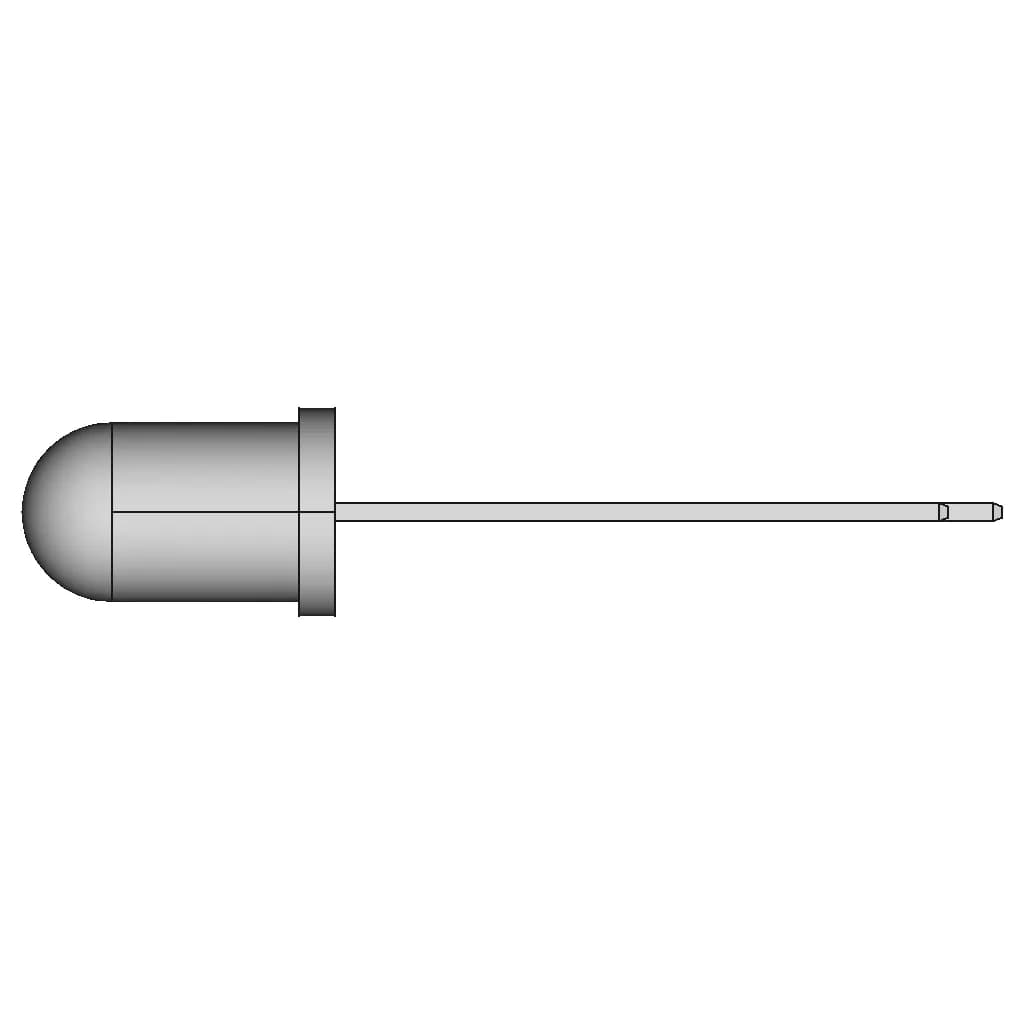 5Mm Led Diode 2P 1 | CAD Model for Energy Systems_0_90_degree_snapshot