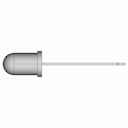 5Mm Led Diode 2P 1 | CAD Model for Energy Systems_0_90_degree_snapshot