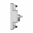 Bussmann 80A Circuit Breaker 285080 1 | CAD Model for Energy Systems_0_270_degree_snapshot