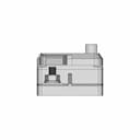 Bussmann 80A Circuit Breaker 285080 1 | CAD Model for Energy Systems_90_0_degree_snapshot
