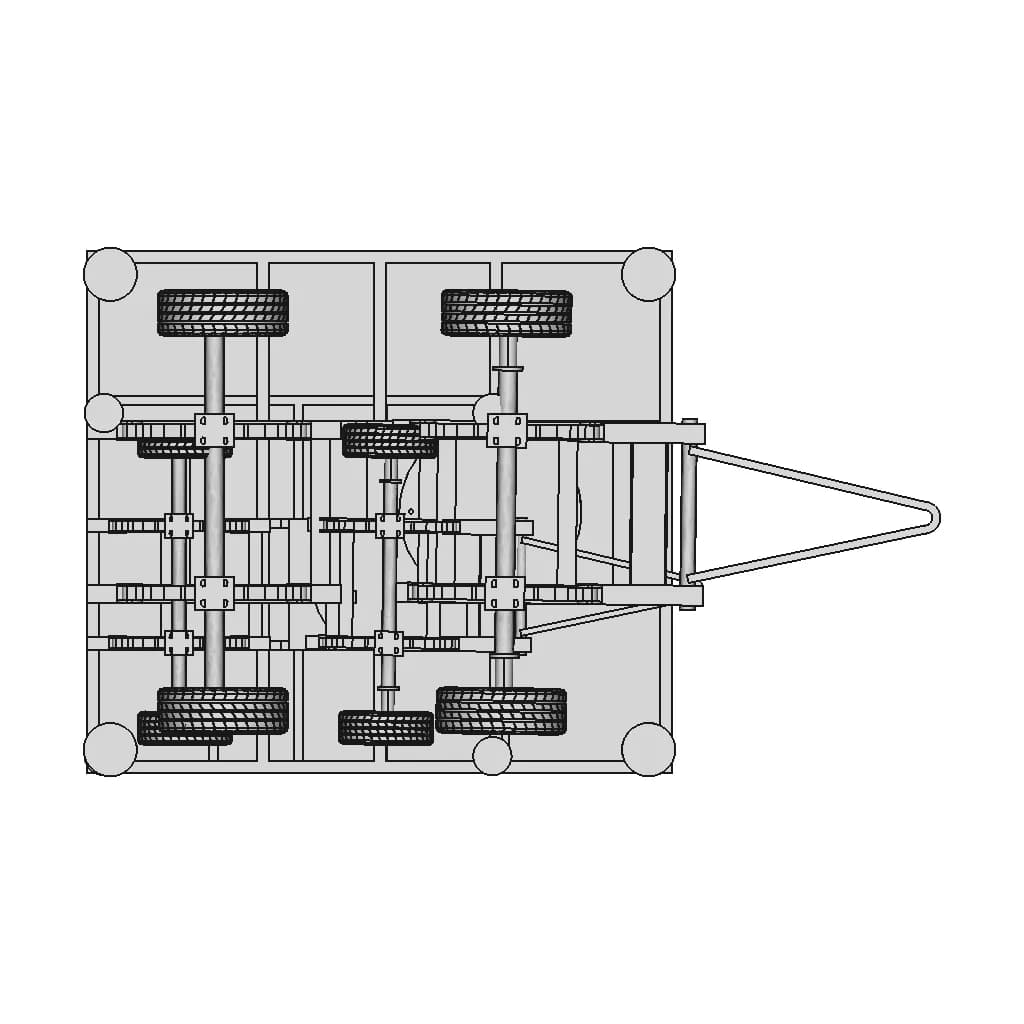 Heavy Duty Trolley 4 | CAD Model for Energy Systems_270_0_degree_snapshot