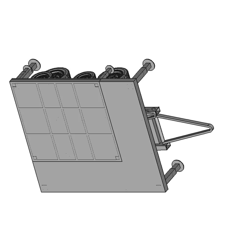 Heavy Duty Trolley 4 | CAD Model for Energy Systems_60_30_degree_snapshot