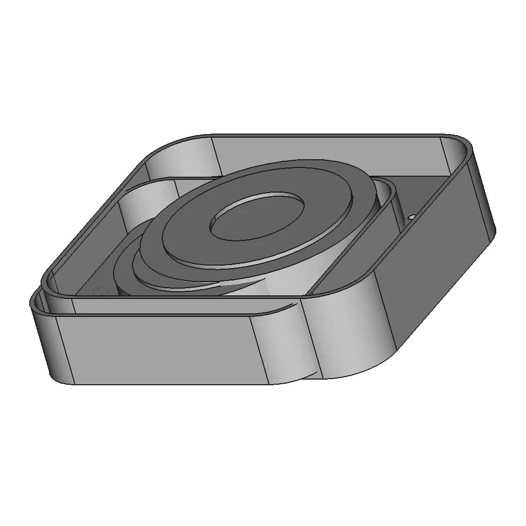 10W Wireless Charger With Type C Pd 1 | CAD Model for Energy Systems_60_30_degree_snapshot