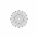 Bulkhead Union 1By2 F X 1By4 In Tube | CAD Model for Energy Systems_0_0_degree_snapshot