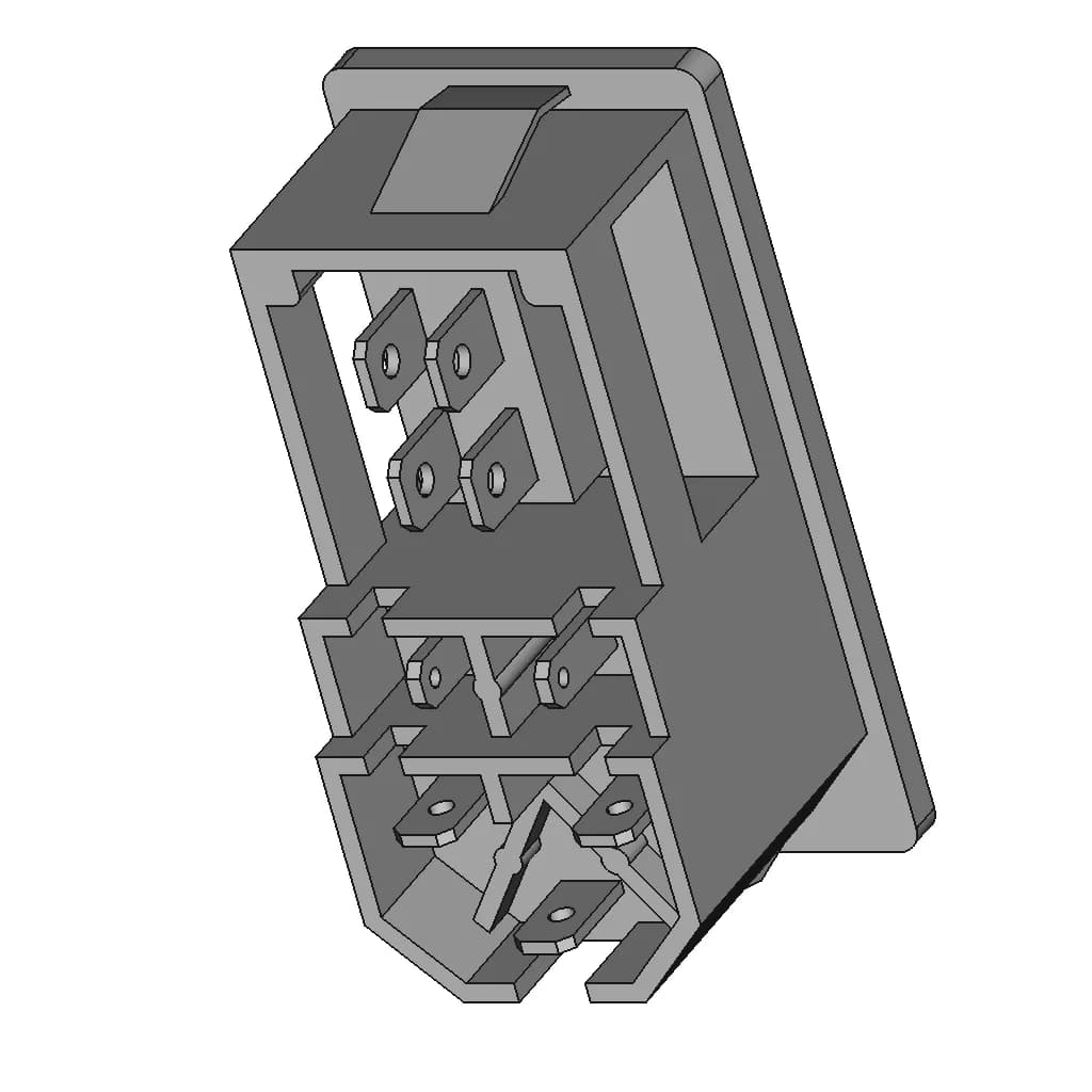 Electrical Power Switch 2 | CAD Model for Energy Systems_60_30_degree_snapshot
