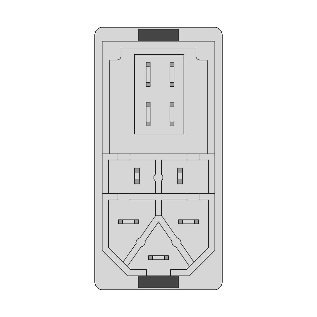 Electrical Power Switch 2 | CAD Model for Energy Systems_90_0_degree_snapshot