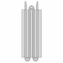 Liquid Cold Plate 1 | CAD Model for Energy Systems_90_0_degree_snapshot