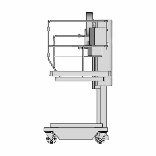 Self Powered 2 Meter Vertical Lift 1 | CAD Model for Energy Systems