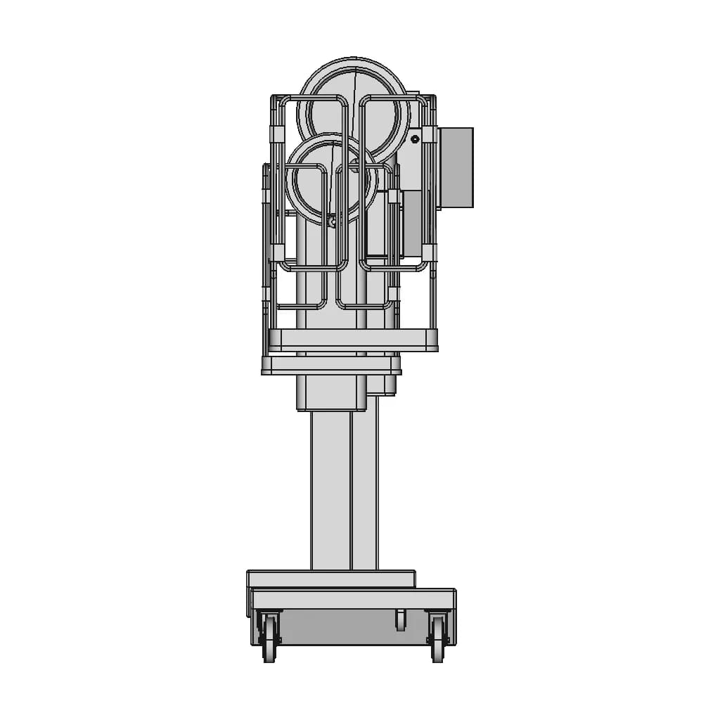 Self Powered 2 Meter Vertical Lift 1 | CAD Model for Energy Systems_0_270_degree_snapshot