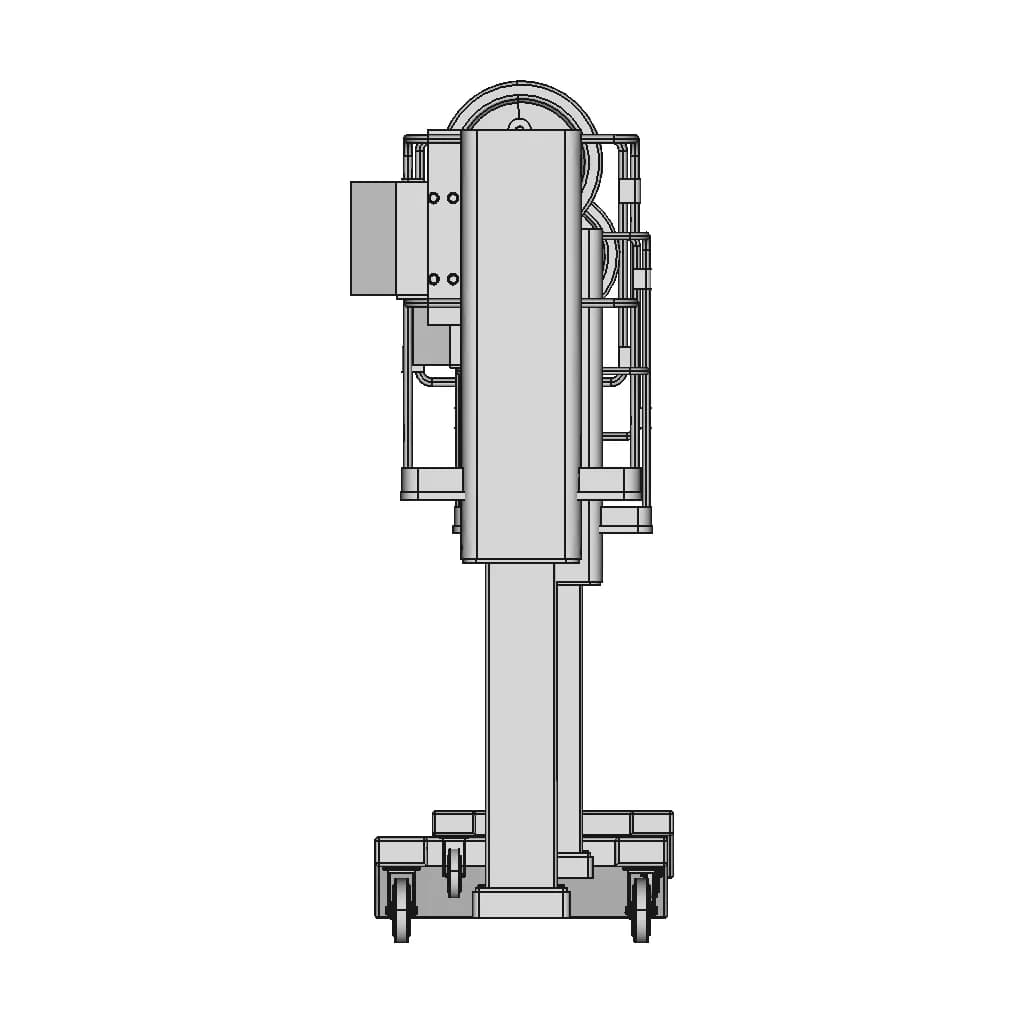 Self Powered 2 Meter Vertical Lift 1 | CAD Model for Energy Systems_0_90_degree_snapshot