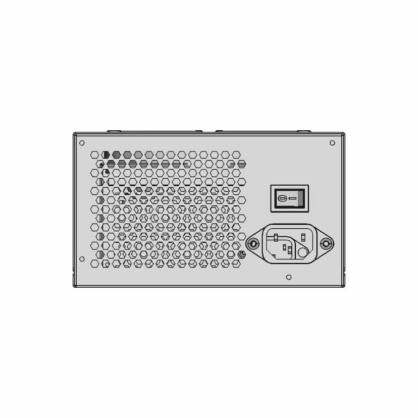 4U Rackmount Case 1 | Industrial CAD Design