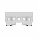 Power Terminal 3P N Pe Din Rail Mount | CAD Model for Energy Systems_0_0_degree_snapshot