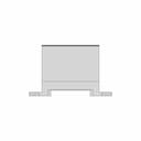 Power Terminal 3P N Pe Din Rail Mount | CAD Model for Energy Systems_0_270_degree_snapshot