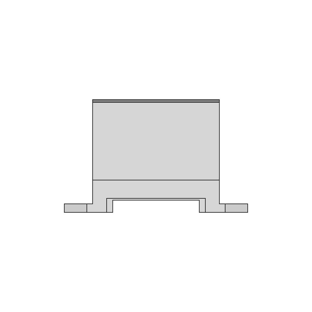 Power Terminal 3P N Pe Din Rail Mount | CAD Model for Energy Systems_0_90_degree_snapshot