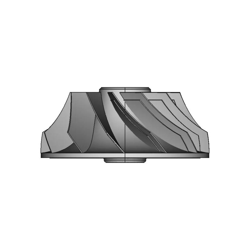 Pump Impeller 8 | CAD Model for Energy Systems