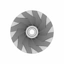 Pump Impeller 8 | CAD Model for Energy Systems_270_0_degree_snapshot