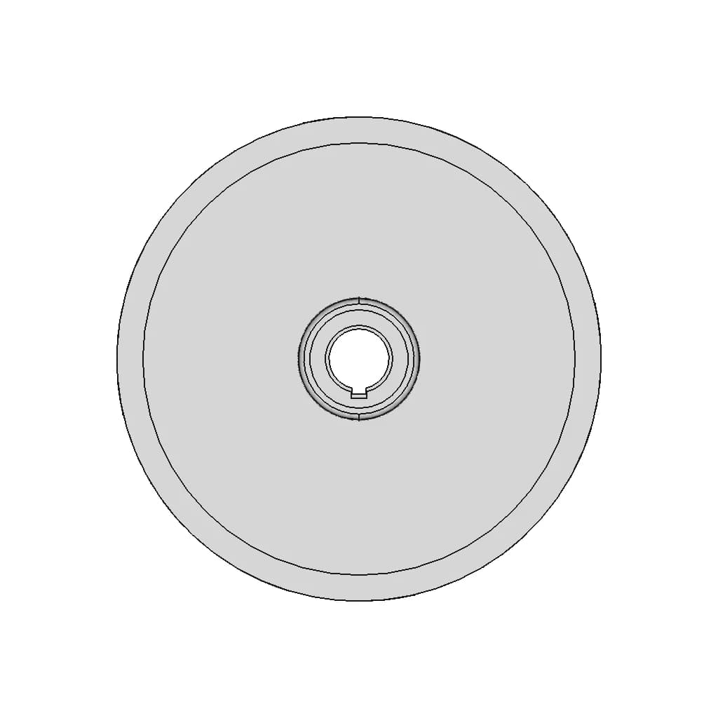 Pump Impeller 8 | CAD Model for Energy Systems_90_0_degree_snapshot