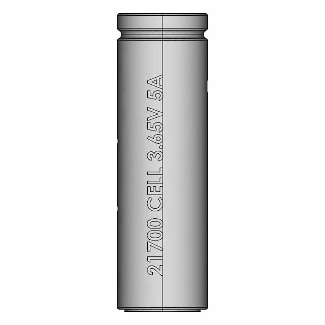 21700 Cells Nmc Lithium Cells 1 | CAD Model for Energy Systems