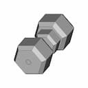 Cement Dumbbells Mancuernas 1 | Industrial CAD Design_60_30_degree_snapshot