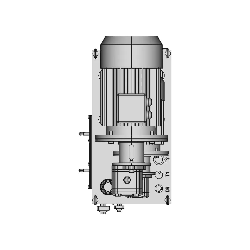Hydraulic Power Unit 3 Hp 1 | CAD Model for Energy Systems_270_0_degree_snapshot