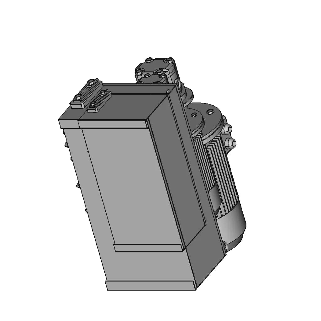 Hydraulic Power Unit 3 Hp 1 | CAD Model for Energy Systems_60_30_degree_snapshot
