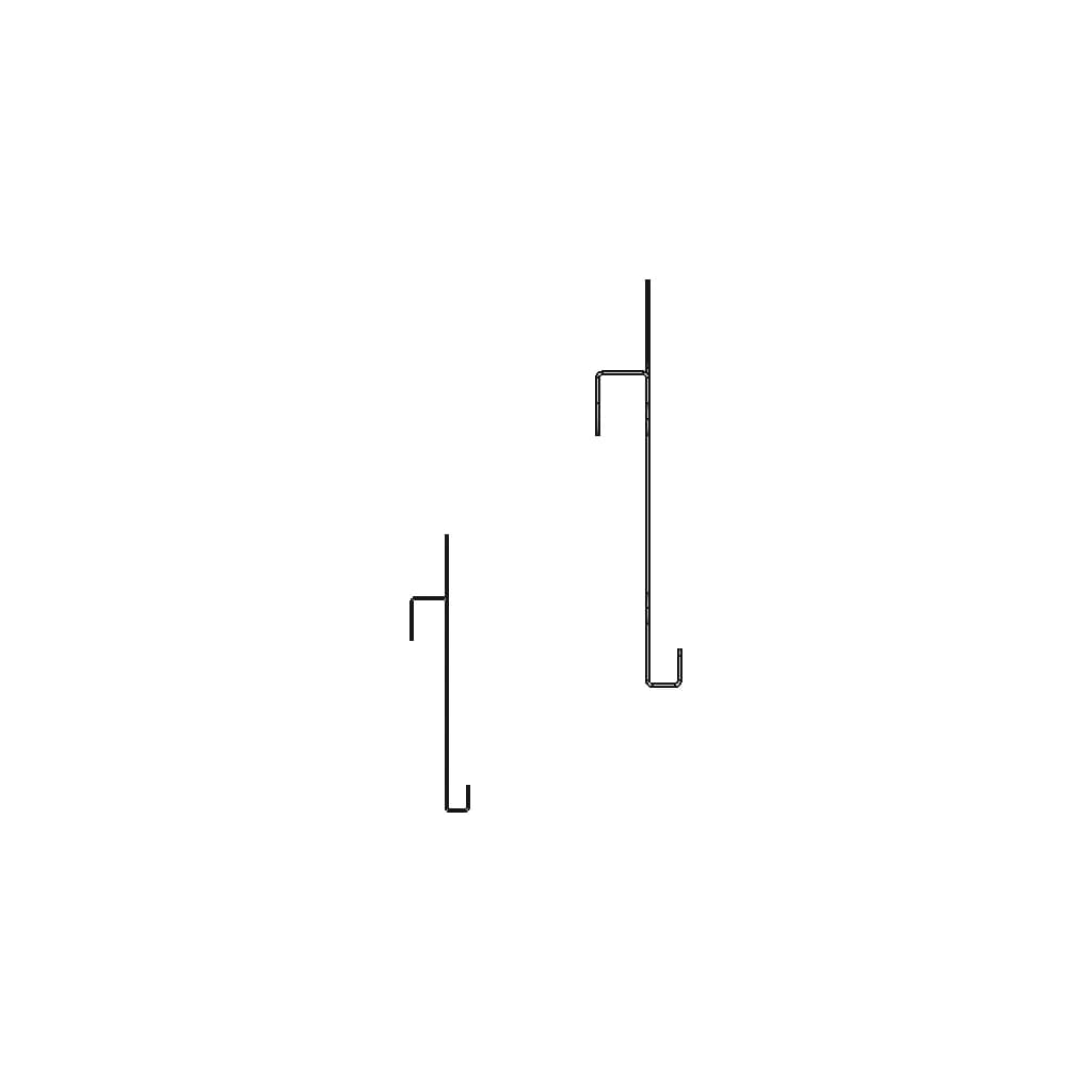 Metal Door Hanger With 4 Double Hooks And | Industrial CAD Design_0_270_degree_snapshot