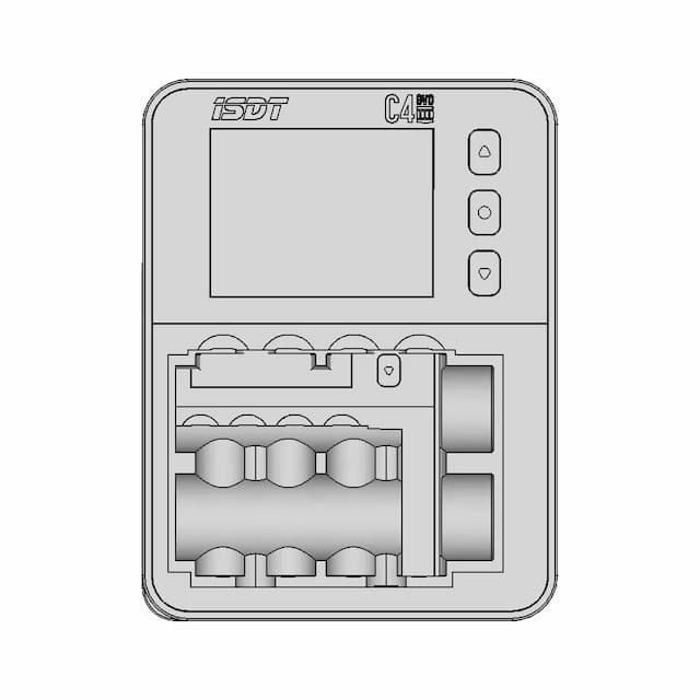 Isdt C4 Evo Smart Charger 1 | CAD Model for Energy Systems