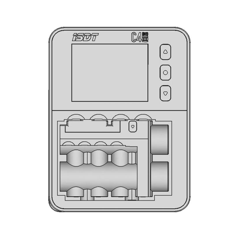 Isdt C4 Evo Smart Charger 1 | CAD Model for Energy Systems