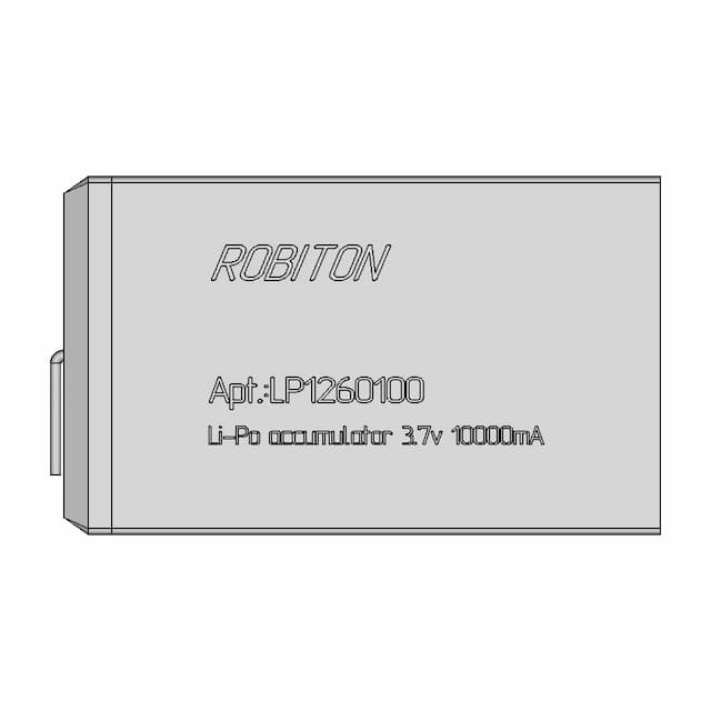 Lithium Ion Polymer Battery 1 | CAD Model for Energy Systems