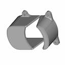 Socket Mount For Max Hauri 1 | CAD Model for Energy Systems_60_30_degree_snapshot