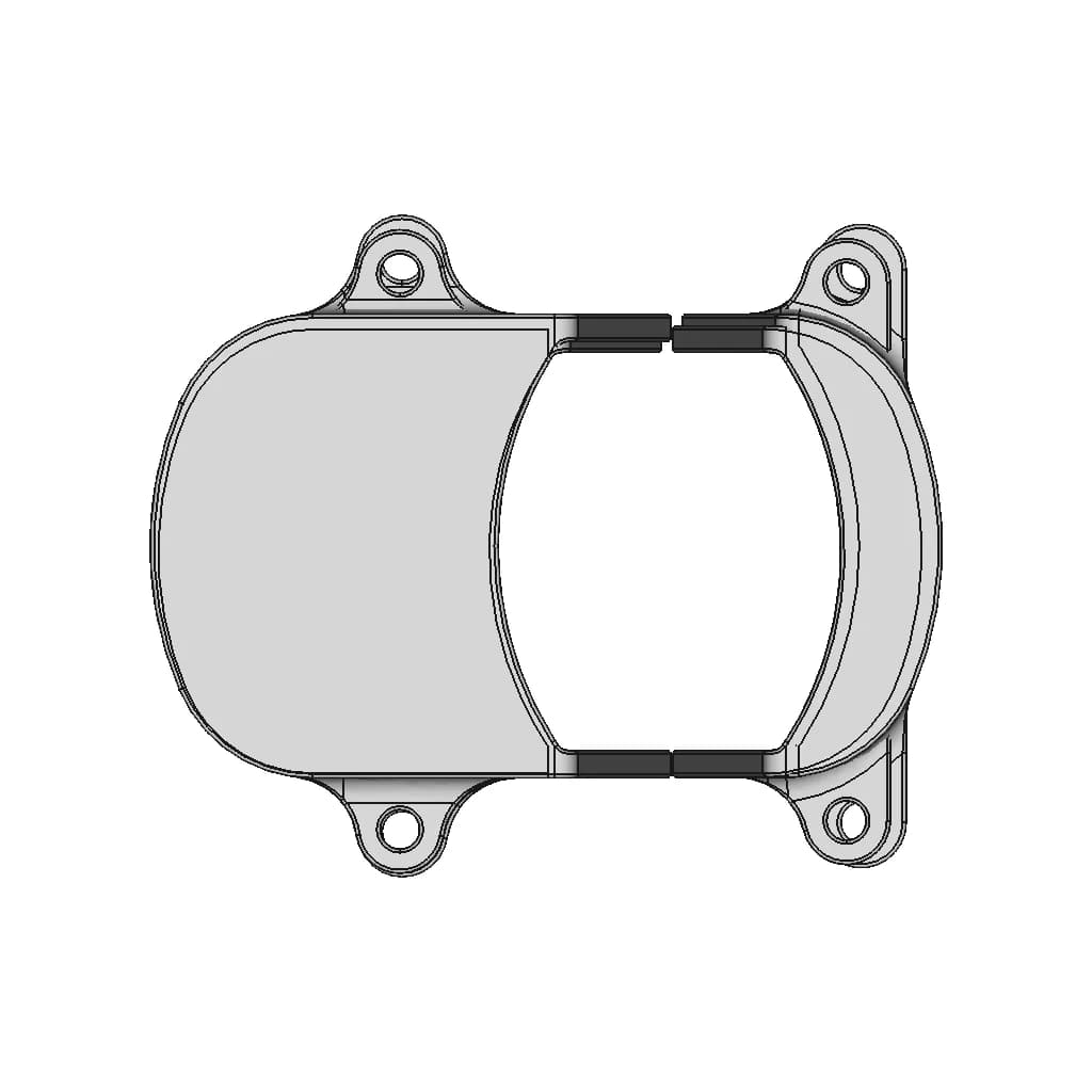 Socket Mount For Max Hauri 1 | CAD Model for Energy Systems_90_0_degree_snapshot