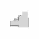 Terminal Block Connectors Tbw 5 Np Gn 1 | CAD Model for Energy Systems_0_90_degree_snapshot