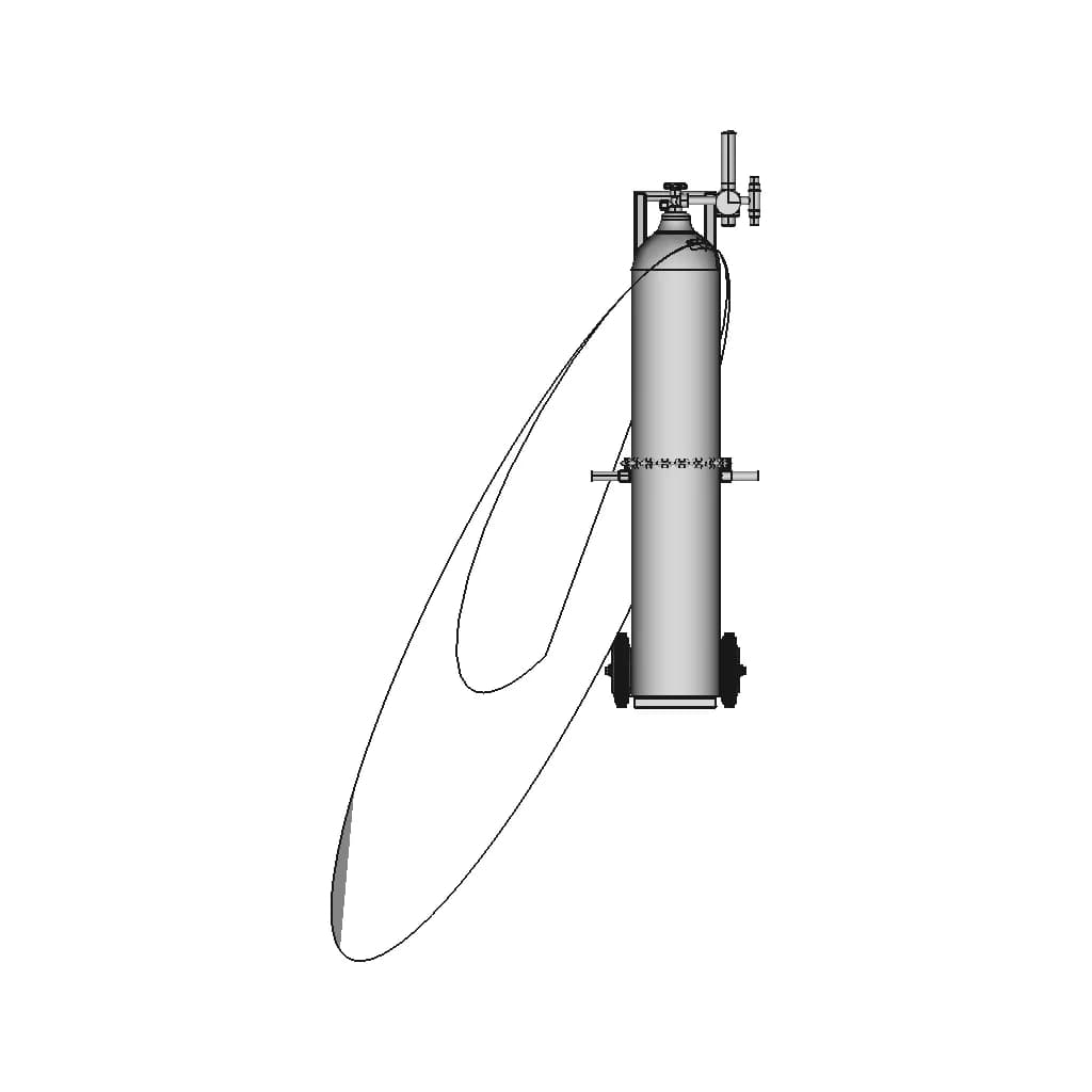 Tig Welding Cart 2 | Industrial CAD Design_0_0_degree_snapshot
