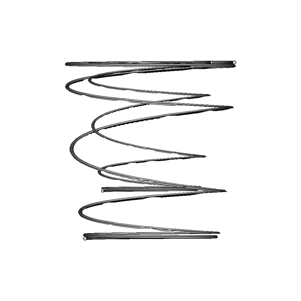 Conical Spring 7 | CAD Model for Energy Systems_270_0_degree_snapshot