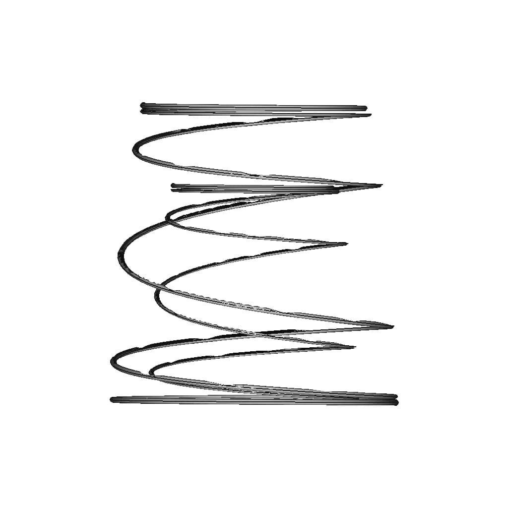 Conical Spring 7 | CAD Model for Energy Systems_90_0_degree_snapshot