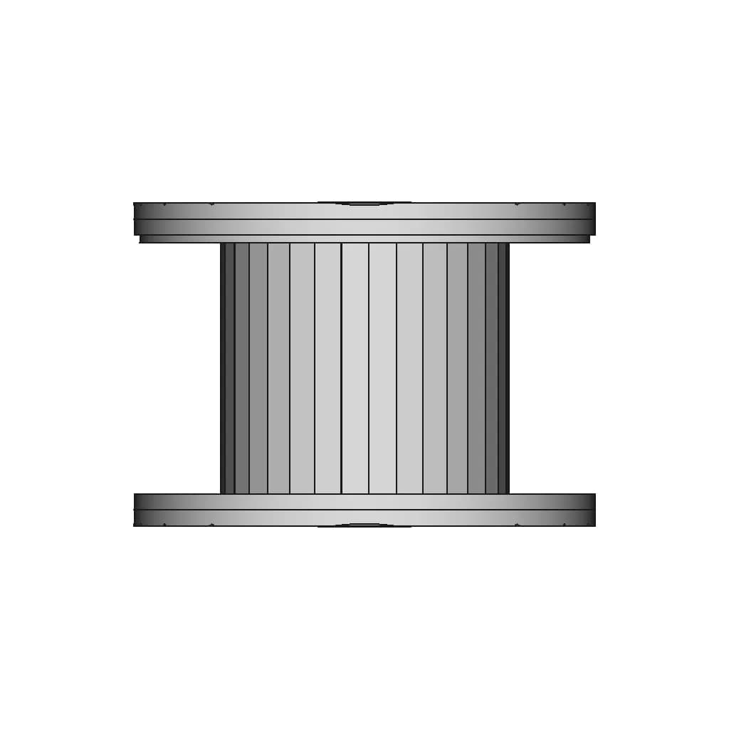 Bobina Cavo Mt Cei 09812 Spool Cable Medium | CAD Model for Energy Systems_90_0_degree_snapshot
