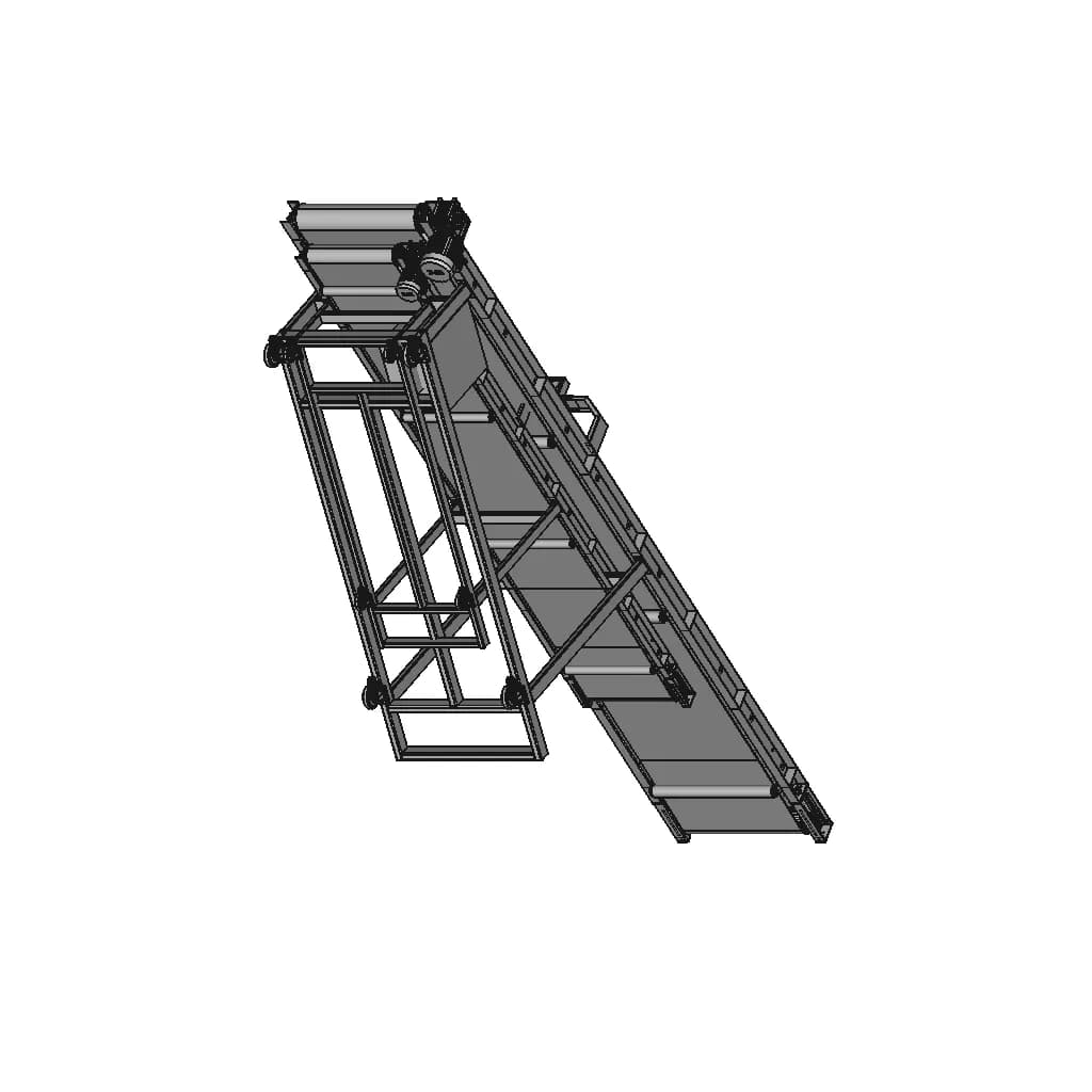 Truck Loading Conveyor 3 | Industrial CAD Design_60_30_degree_snapshot