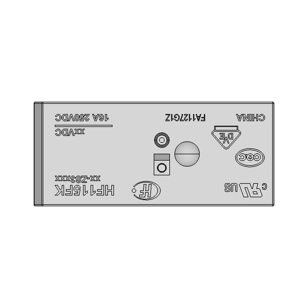 Hongfa Hf115K 1 | CAD Model for Energy Systems_0_0_degree_snapshot