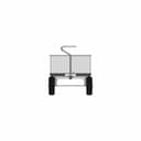 Garden Wheelbarrow 4W 1 | Industrial CAD Design_0_90_degree_snapshot