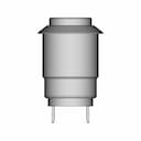 Push Button 12Mm 2 | CAD Model for Energy Systems_90_0_degree_snapshot