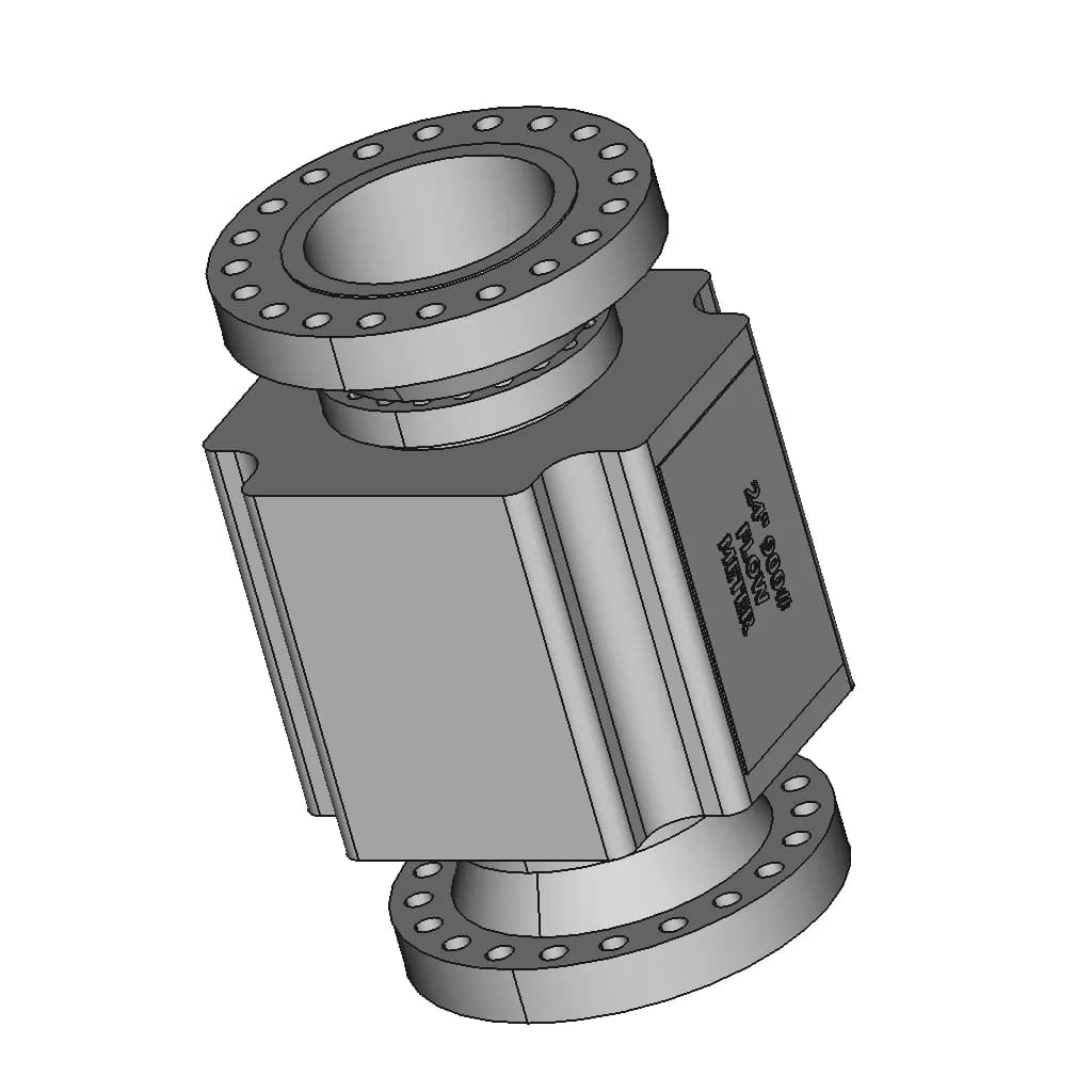 Flow Meter 30 | CAD Model for Energy Systems_60_30_degree_snapshot
