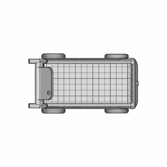 Smart Shopping Cart 1 | Industrial CAD Design