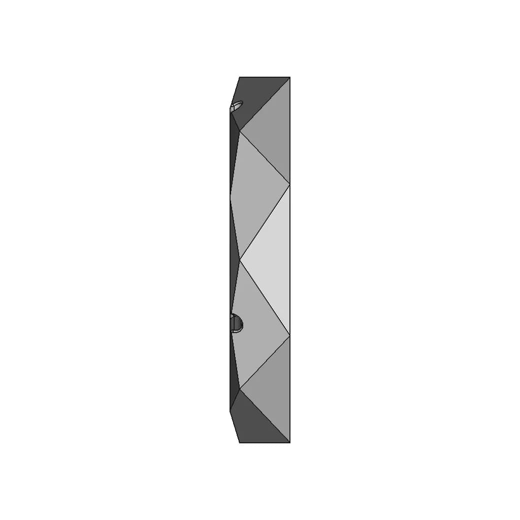 The Ashtray With Carp And Lotus Flower Pattern | Industrial CAD Design_0_90_degree_snapshot