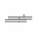 Pipe Connection To Channel Strut Electrical Mechanical Solidworks | CAD Model for Energy Systems_0_270_degree_snapshot