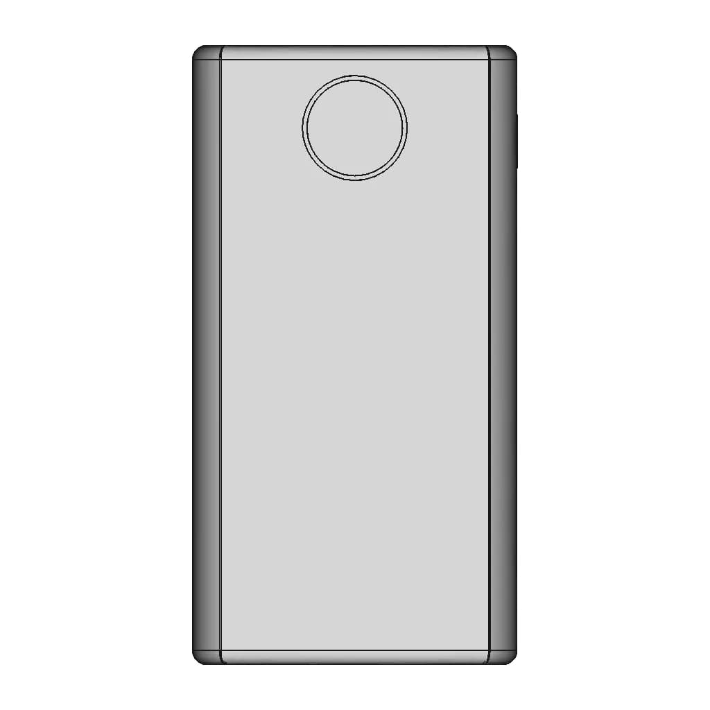 Power Bank Adata P20000Qcd 1 | CAD Model for Energy Systems_90_0_degree_snapshot
