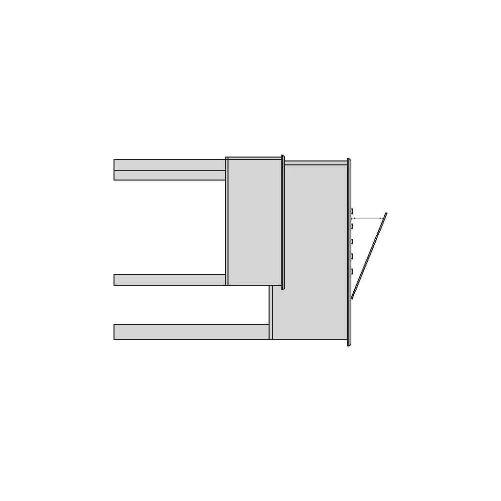 Table With Laptop Riser 1 | Industrial CAD Design_0_270_degree_snapshot