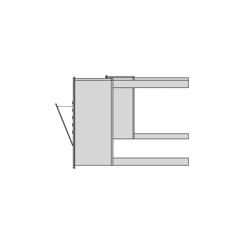 Table With Laptop Riser 1 | Industrial CAD Design_0_90_degree_snapshot