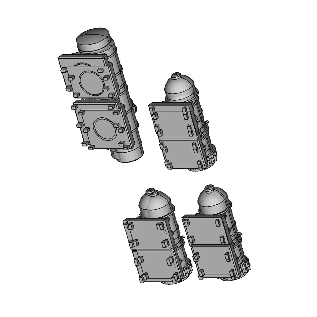 Hydrocrackers 1 | CAD Model for Energy Systems_60_30_degree_snapshot