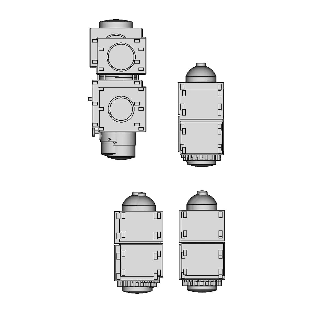 Hydrocrackers 1 | CAD Model for Energy Systems_90_0_degree_snapshot